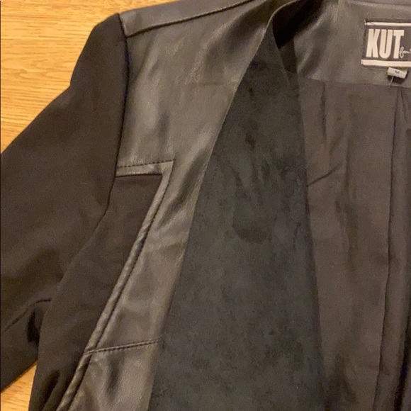 KUT from the Kloth faux leather jacket - Picture 4 of 10
